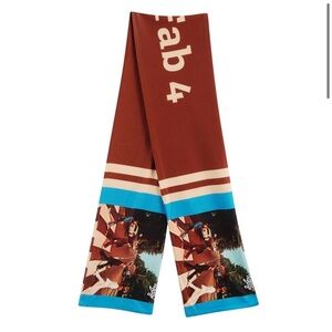 NWT The Beatles “The Fab 4” Abbey Road Scarf